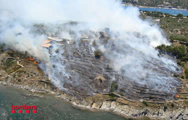 Risc d'incendi pel vent