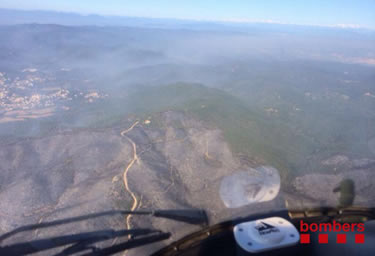 Incendi a Vall-llobrega