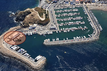 Obres llotja port de Llançà