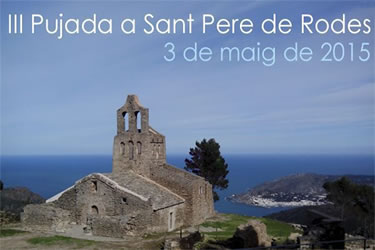 Pujada a peu a Sant Pere de Rodes