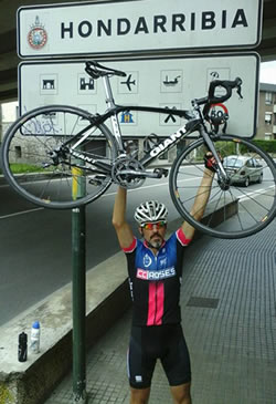 De Roses a Hondarribia en tres dies de bicicleta