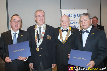 Distinció Paul Harris del Club Rotary Roses-Costa Brava