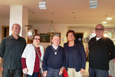 Medalla Centenària a Pau Casanovas de Roses