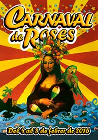 Cartell de Carnaval de Roses 2016