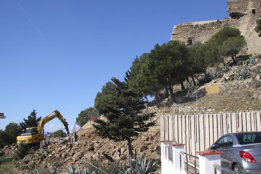 Nou aparcament Castell de la Trinitat