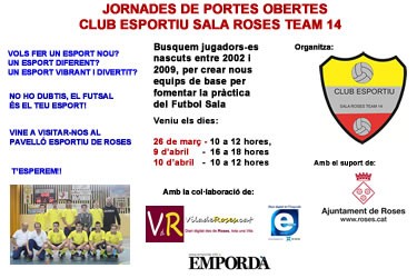 Club Esportiu Sala Roses Team 14