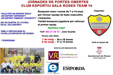 Club Esportiu Sala Roses Team 14