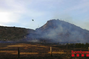 Incendi a Boadella