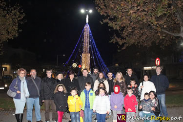 Encesa de llums de Nadal de Roses