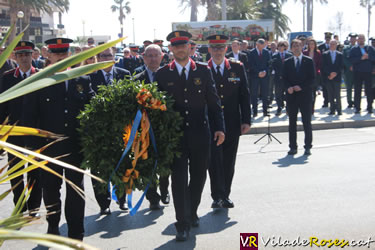 Homenatge al Mosso d'Esquadra Santos Santamaría