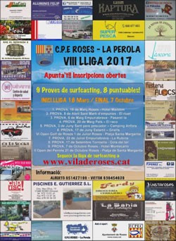 VIII Lliga Social de Surfcàsting del CPE Roses La Perola