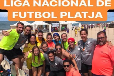 Roses Platja subcampió de la Lliga Nacional de Futbol Platja