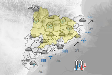 Fred intens i neu a cotes baixes