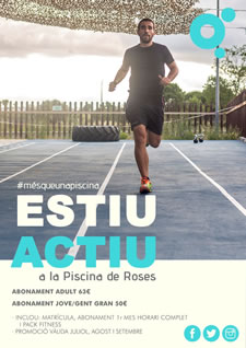 Estiu actiu a la Piscina de Roses