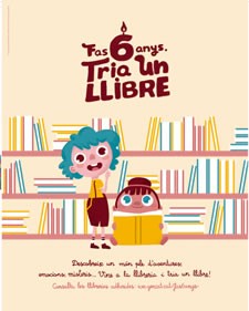 ‘Fas 6 anys. Tria un llibre’