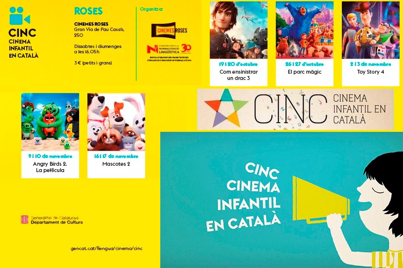 Cinema Infantil en Català a Roses