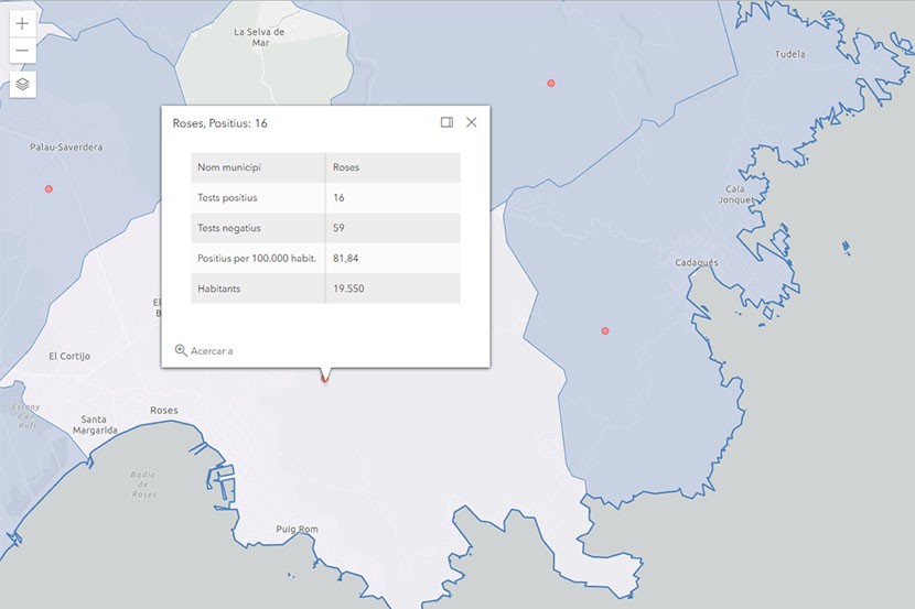 Casos de coronavirus a Roses