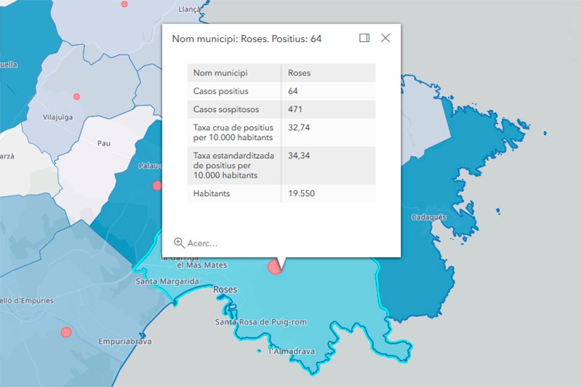 Casos de coronavirus a Roses