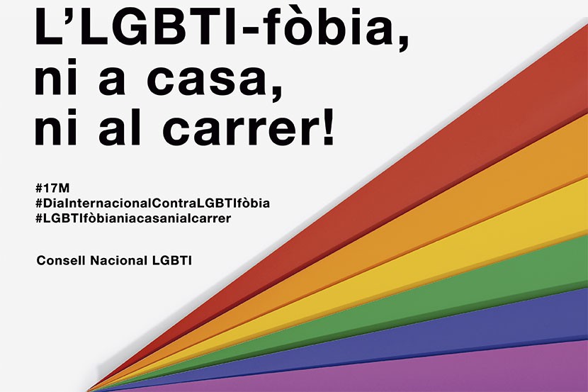 Dia Internacional Contra l’LGTBI-Fòbia