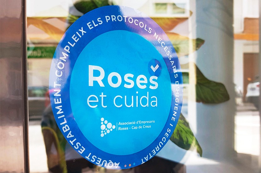 Distintiu "Roses et cuida"