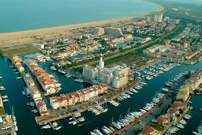 Vista aèria d'Empuriabrava