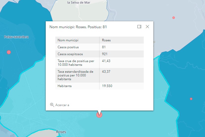 Casos de coronavirus a Roses