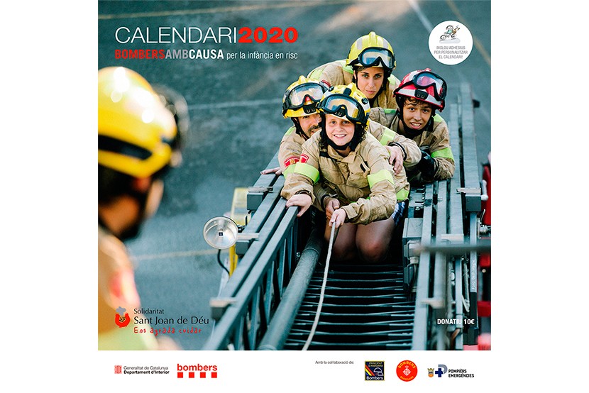 Calendari ‘Bombers amb causa’