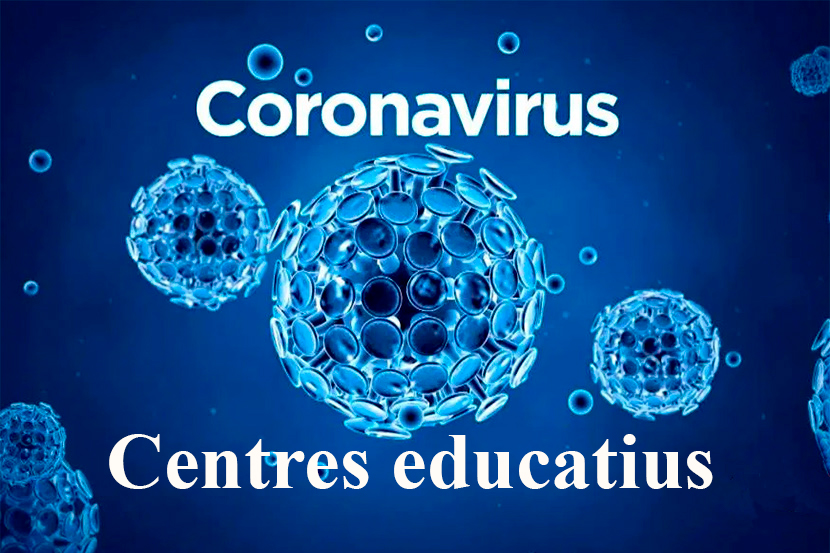 Coronavirus als centres educatius