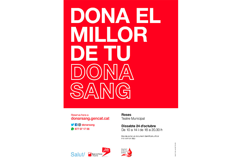 Donació de sang a Roses