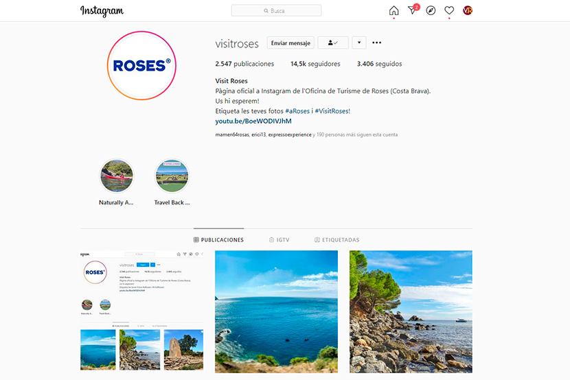 Visit Roses Instagram