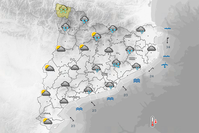 Fforta baixada de la temperatura