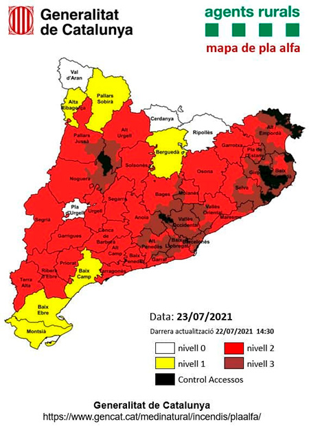 Alt risc d'incendi forestal