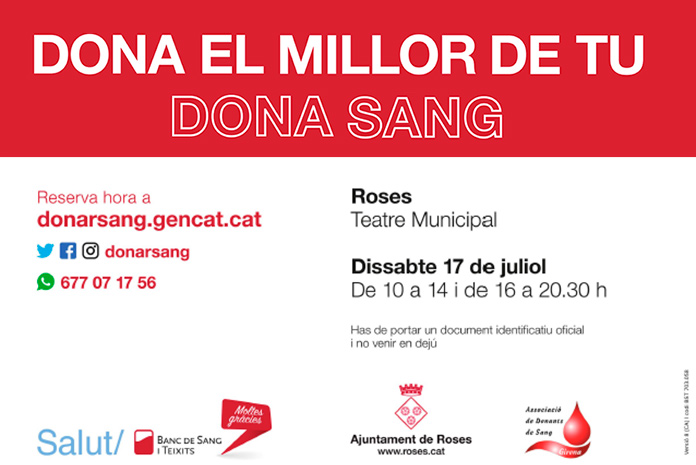 Donació de sang a Roses