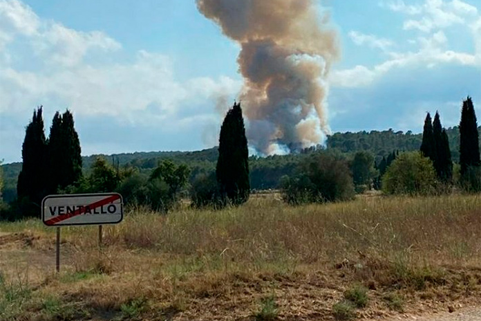 Incendi a Ventalló