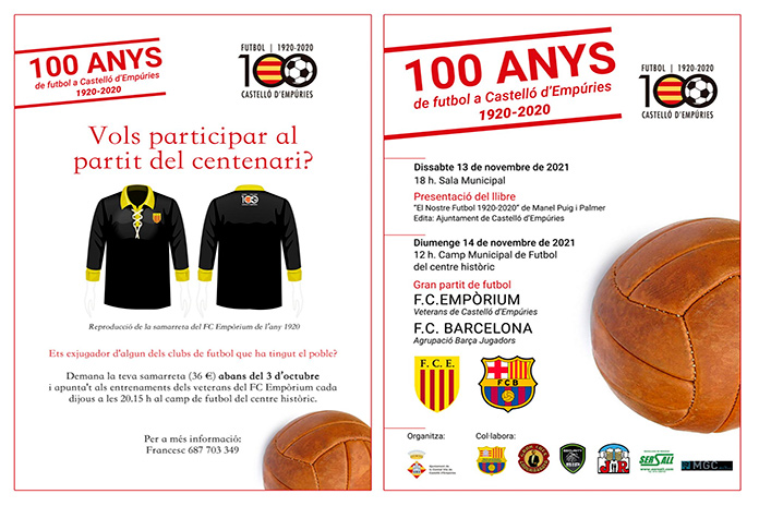 Cent anys de futbol a Castelló d’Empúries