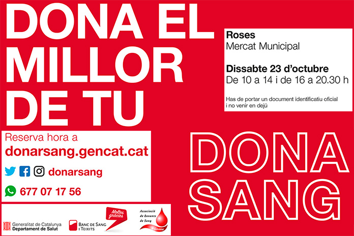 Donació de sang a Roses