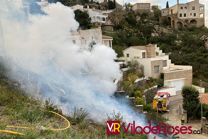 Incendi al Puig Rom