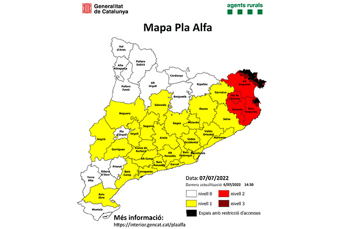 Pla Alfa a 20 municipis de l'Alt i el Baix Empordà