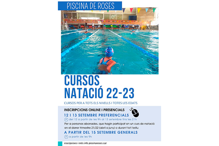 La Piscina De Roses Obre El Període D’inscripcions Per Als Cursos De ...