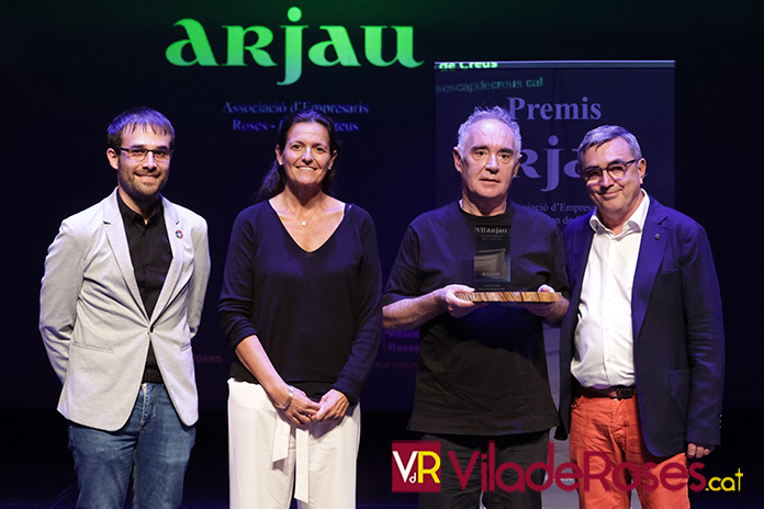 Premi Arjau d'honor a Ferran Adrià