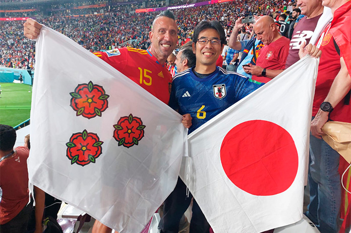 Roses al mundial de futbol de Qatar