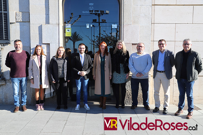 Visita institucional a Roses de la presidenta del Consell Comarcal de l’Alt Empordà