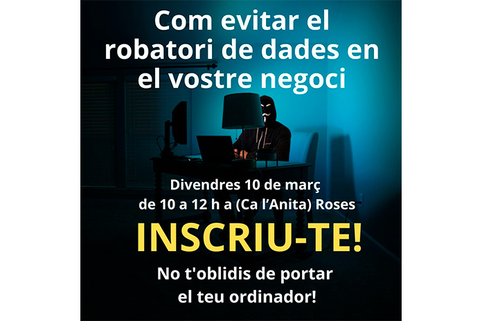 Curs de cibersegurat a Ca l’Anita de Roses