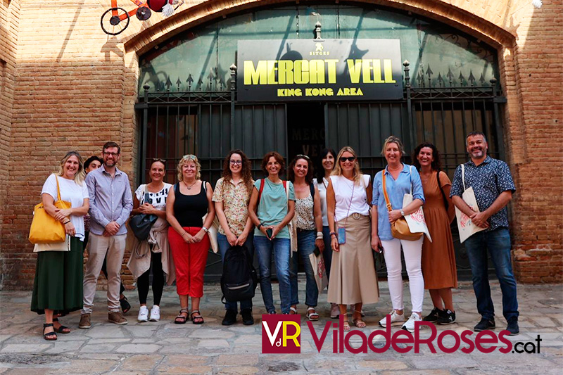 Visita comercial a Sitges