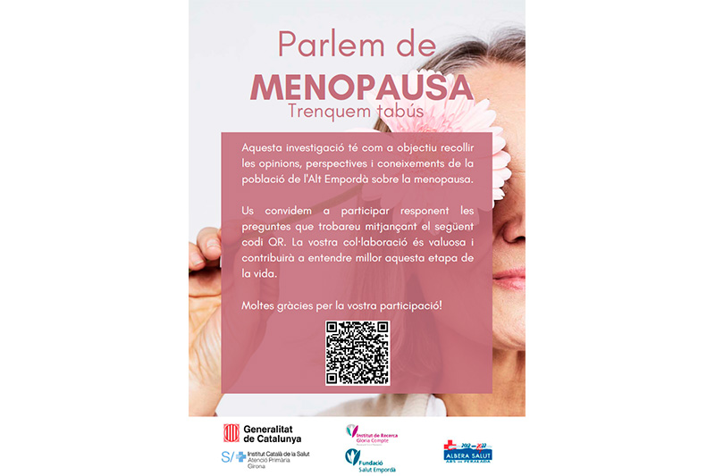 Estudi a l'Alt Empordà sobre la menopausa