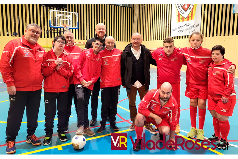 Equip de futbol sala adaptat de FADIR