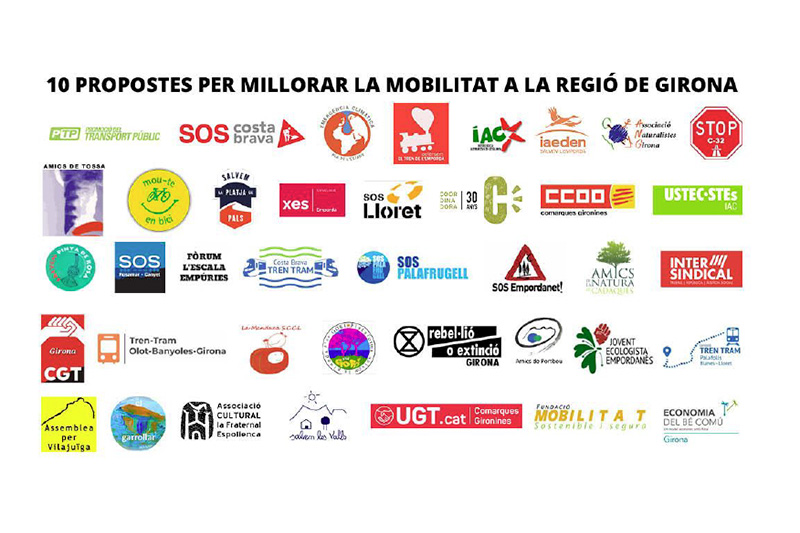10 propostes per millorar la mobilitat a la demarcació de Girona