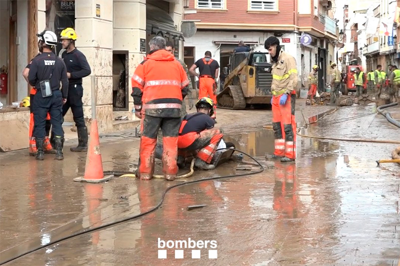 Bombers de la Generalitat a València