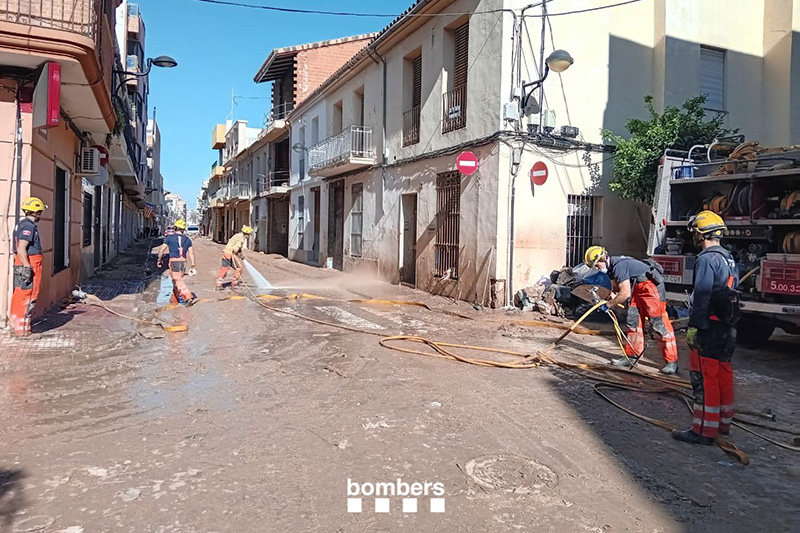 Bombers de la Generalitat a València