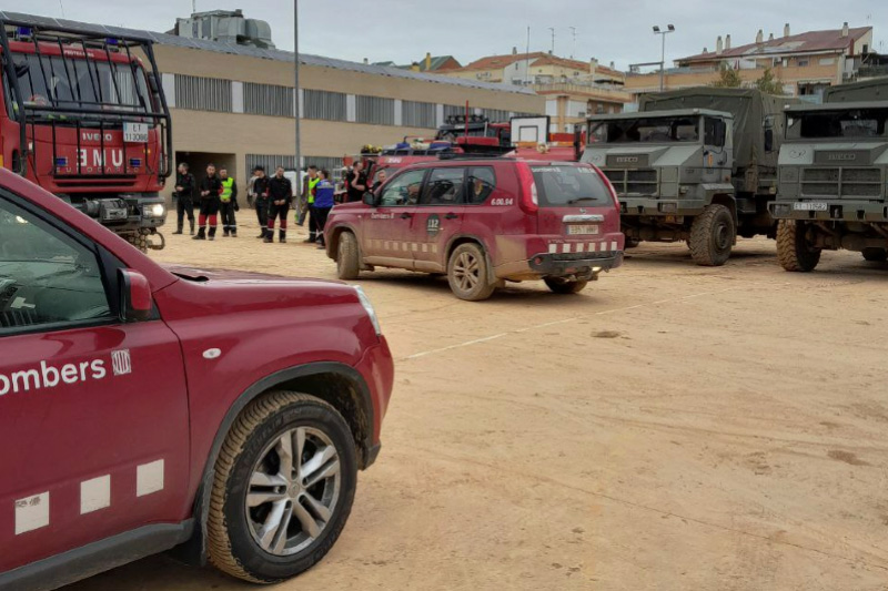 Bombers de la Generalitat cap a València